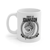 Robert Lee Johnston's Tribute White Ceramic Mug