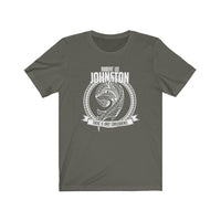 Robert Lee Johnston's Two-Sided Unisex Jersey Short Sleeve Tee